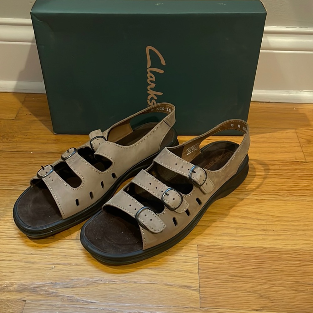 Clarks Brown Sandals